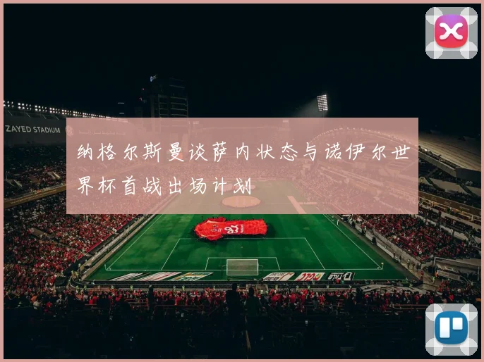 纳格尔斯曼谈萨内状态与诺伊尔世界杯首战出场计划